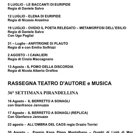 Dimoradora * Agrigente